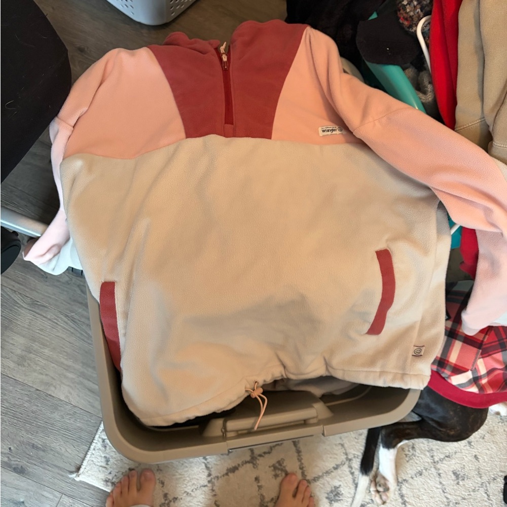 Wrangler Pink and Cream Jacket